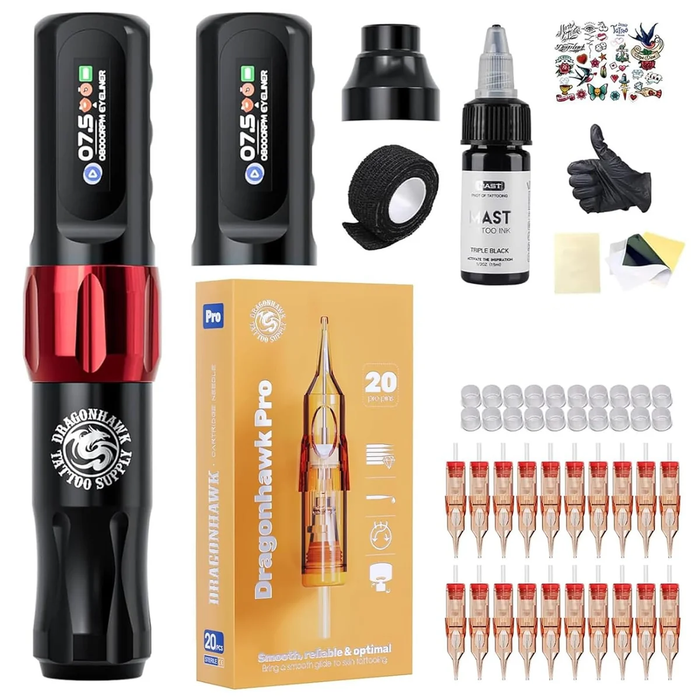 Dragonhawk Atom2 Permanent Makeup Tattoo Machine Kit