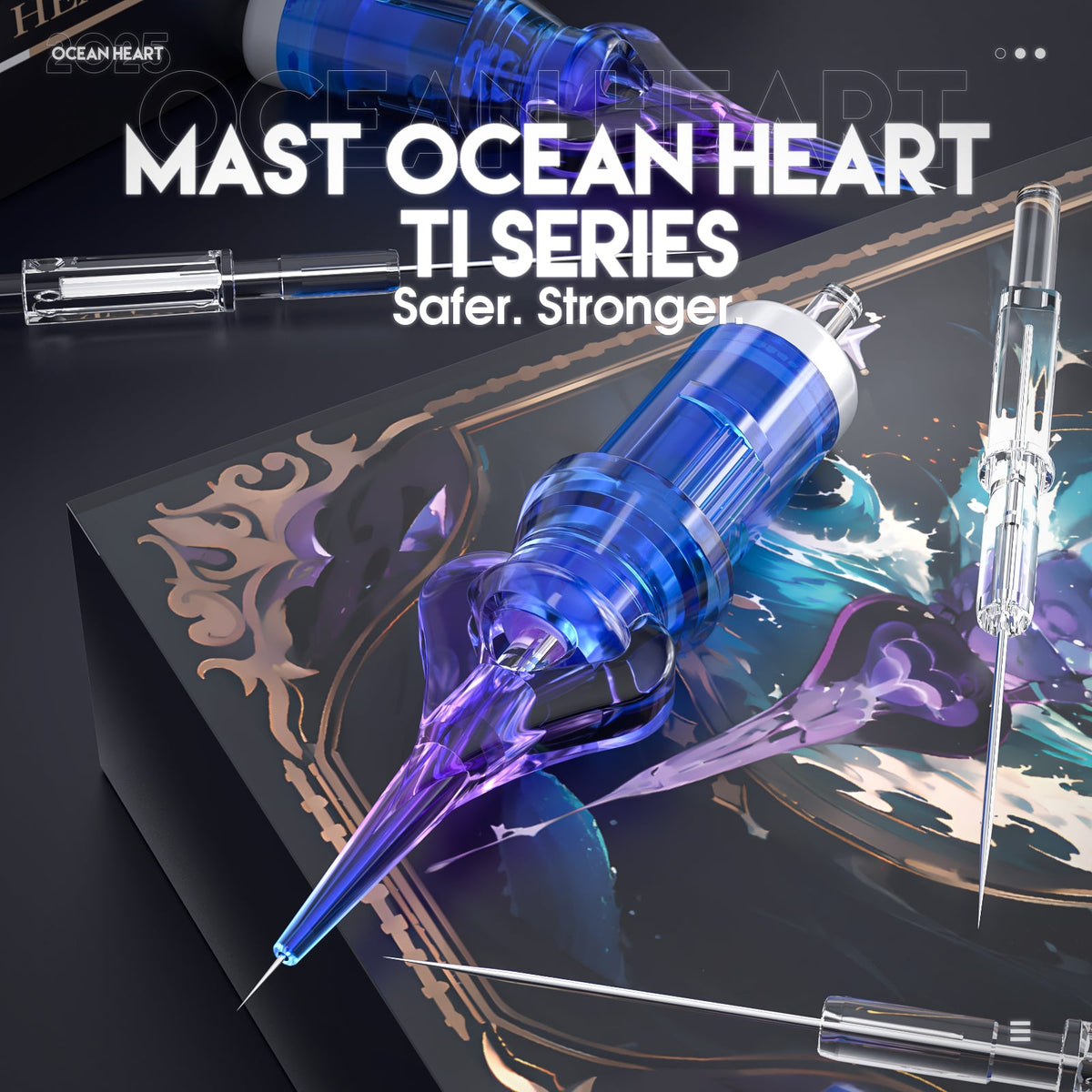 Mast Ocean Heart Ti Series Cartridge Needles – Box of 20