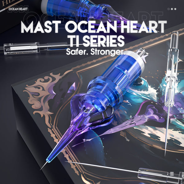 Mast Ocean Heart Ti Series Cartridge Needles – Box of 20