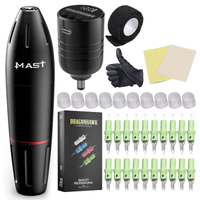 <tc>Dragonhawk</tc> Kit de tatuaje inalámbrico para principiantes con pilas