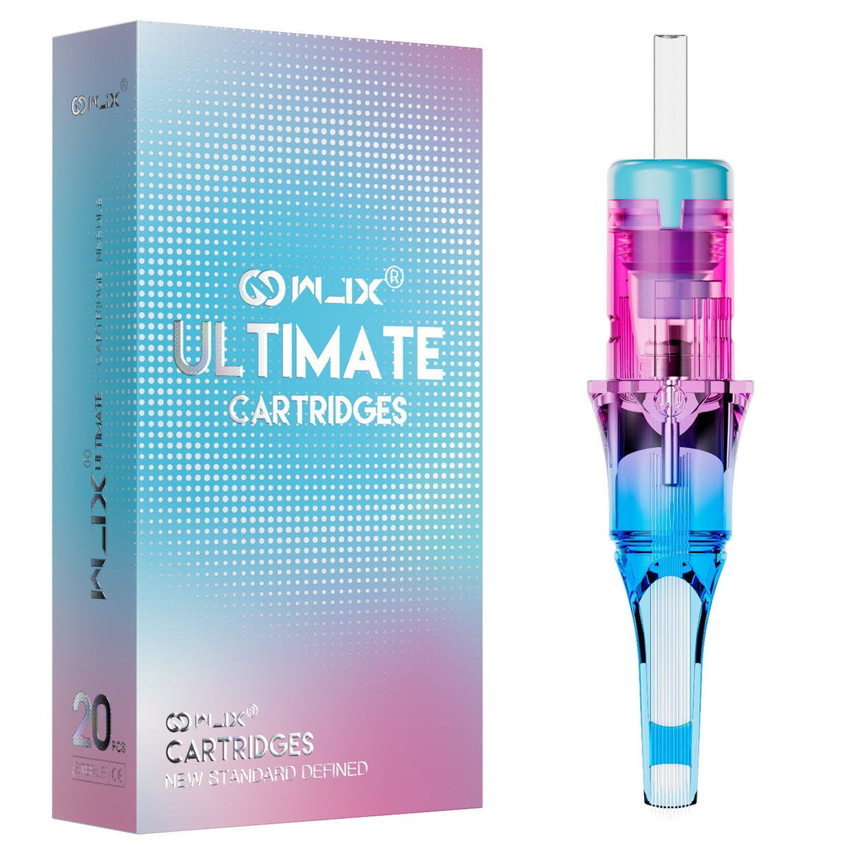 WJX ULTIMATE Cartridges 0.3MM 3.5mm Taper(RM-2) Round Magnum - Box of 20