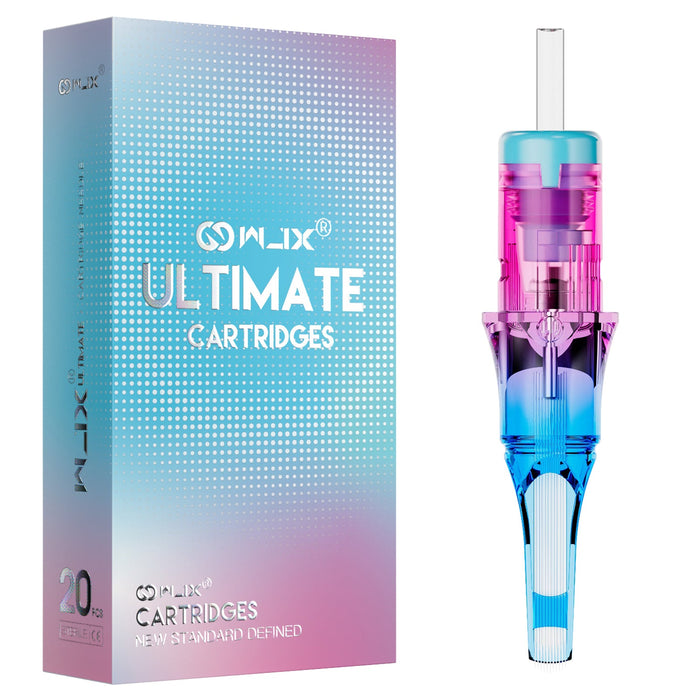 WJX ULTIMATE Cartridges 0.3MM 3.5mm Taper(RM-2) Round Magnum - Box of 20