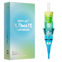 WJX ULTIMATE Cartridge Needles 0.3MM 3.5mm Taper(RS) Round Shader - Box of 20