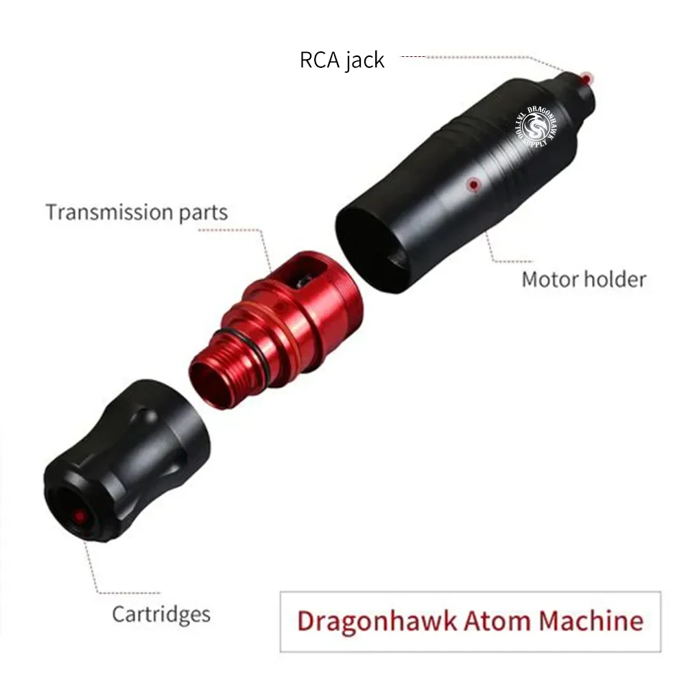 Dragonhawk Rotary Pen Tattoo Machine Starter Bundle