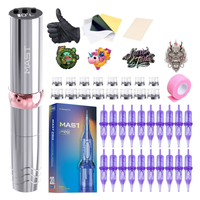 <tc>Mast</tc> Kit de batería inalámbrica para pluma de tatuaje P10 Pro con longitud de trazo de 3,0 mm