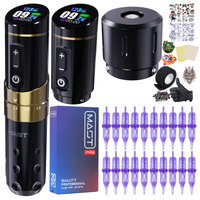 Mast Flip3 Wireless Tattoo Machine Pen Professional Bundle