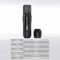 Wholesale Fold Pro Wireless Tattoo Pen Machine with 7 Stroke Length