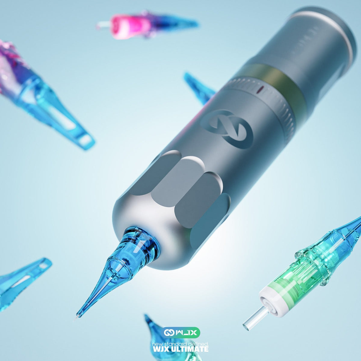 WJX ULTIMATE Cartridge Needles 0.35MM 5mm Taper(RL) Round Liner - Box of 20