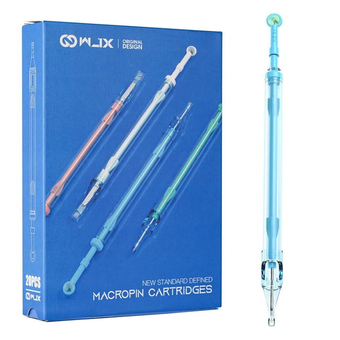 WJX Macropin Cartridges Mixed Size RLL RSL CML - Box of 10