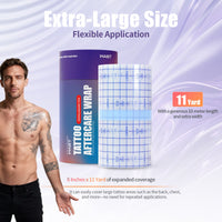 Mast Tattoo Aftercare Wrap Dual-Tear Tattoo Protection Film