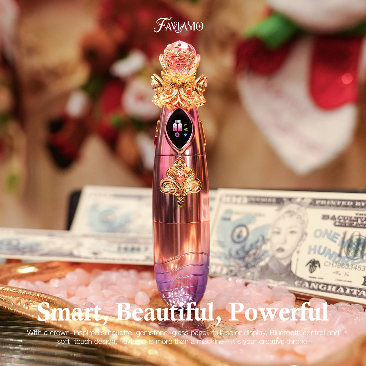 Faviamo Luma Wireless Tattoo Pen Machine with 4.2mm Stroke