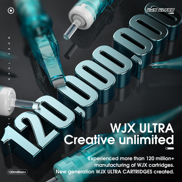 WJX Ultra Innovation Tattoo Cartridge Sample Mixed Size Box of 20