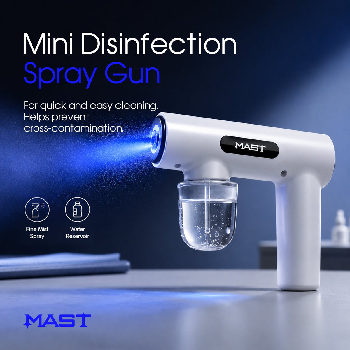 Mast Mini Disinfection Spray Gun Professional Cleaning & Sanitary Workflow Tool
