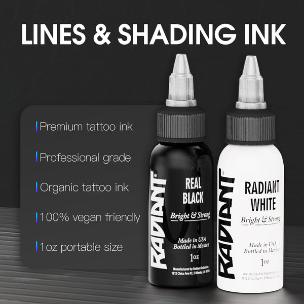 Radiant Tattoo Ink Vibrant Color Series 1OZ