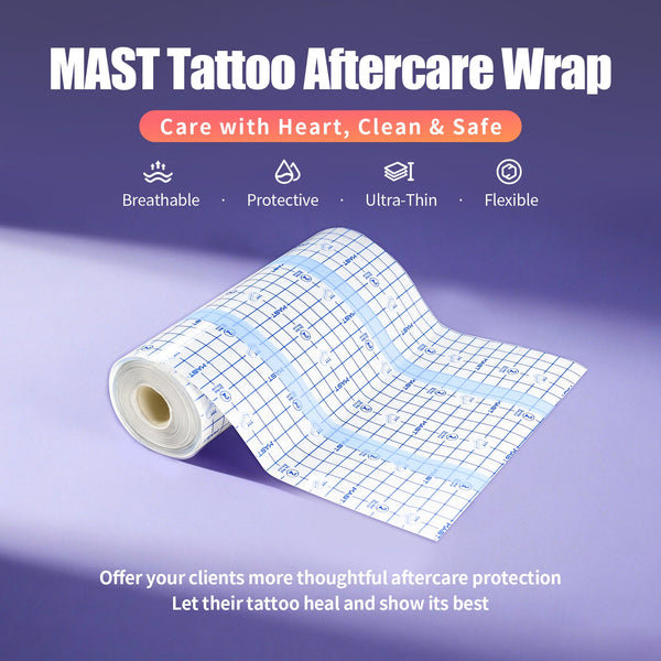 Mast Tattoo Aftercare Wrap Dual-Tear Tattoo Protection Film