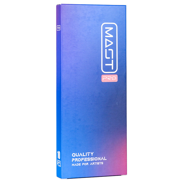 Mast Pro Tattoo Cartridge Needles 0.35MM Standard Curved Magnum/ Magnum - Box of 10