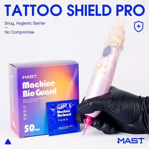 Mast Machine Bio Guard Tattoo Shield Pro Medical Grade 50pcs