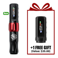 Dragonhawk Atom2 Wireless Tattoo Machine Pen 2.8mm Stroke RCA Jack Part Supply