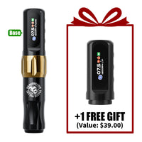 Dragonhawk Atom2 Wireless Tattoo Machine Pen 2.8mm Stroke RCA Jack Part Supply