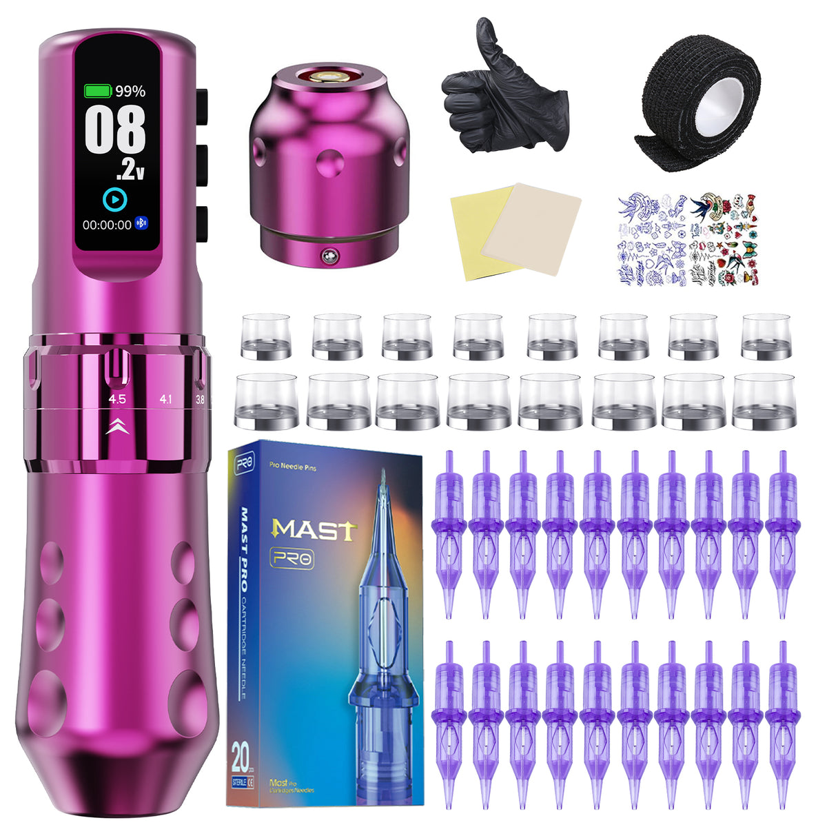 <tc>Mast</tc> Paquete profesional inalámbrico Flip4 Pro Machine Pen