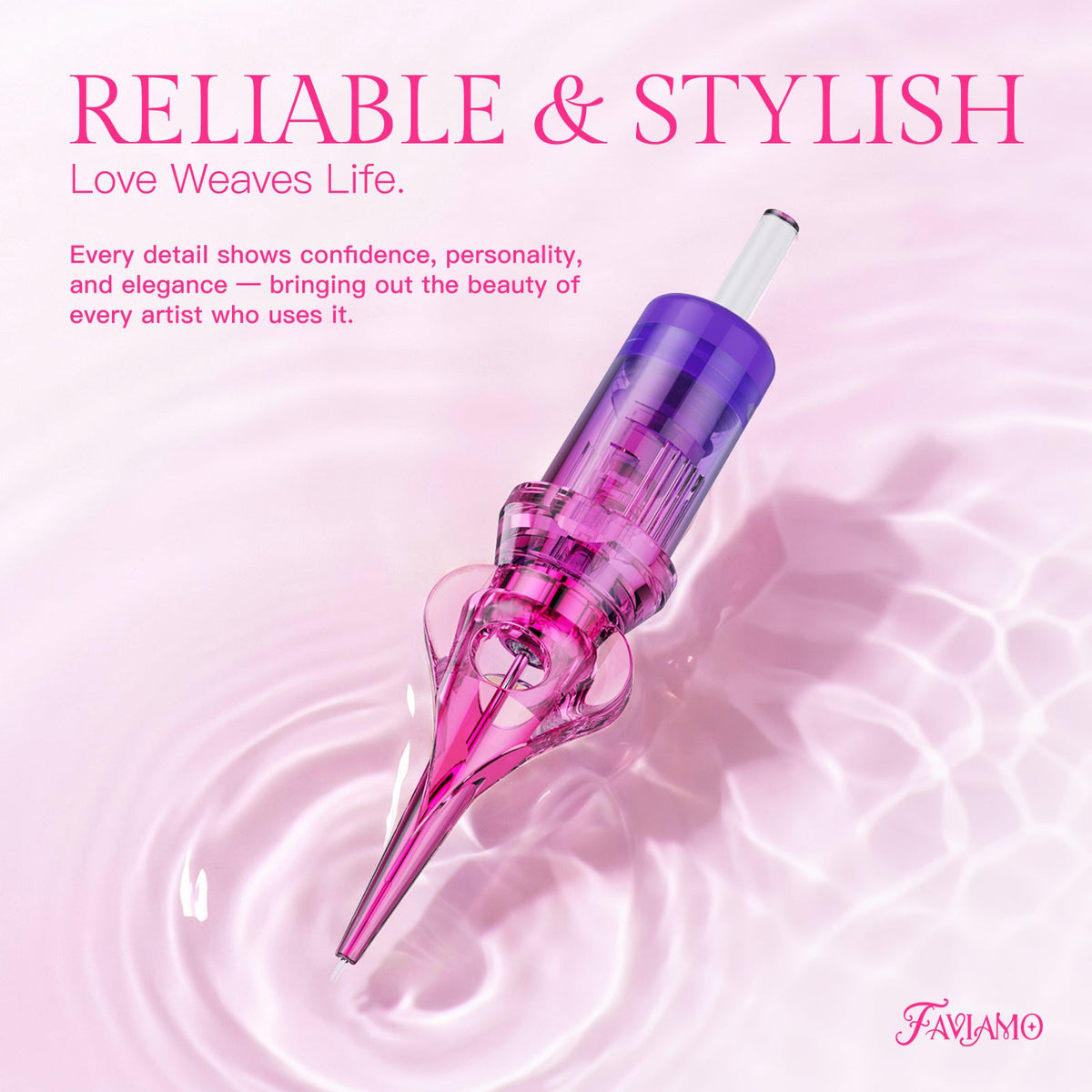 Faviamo Tattoo Cartridges Round Liner - Box of 20