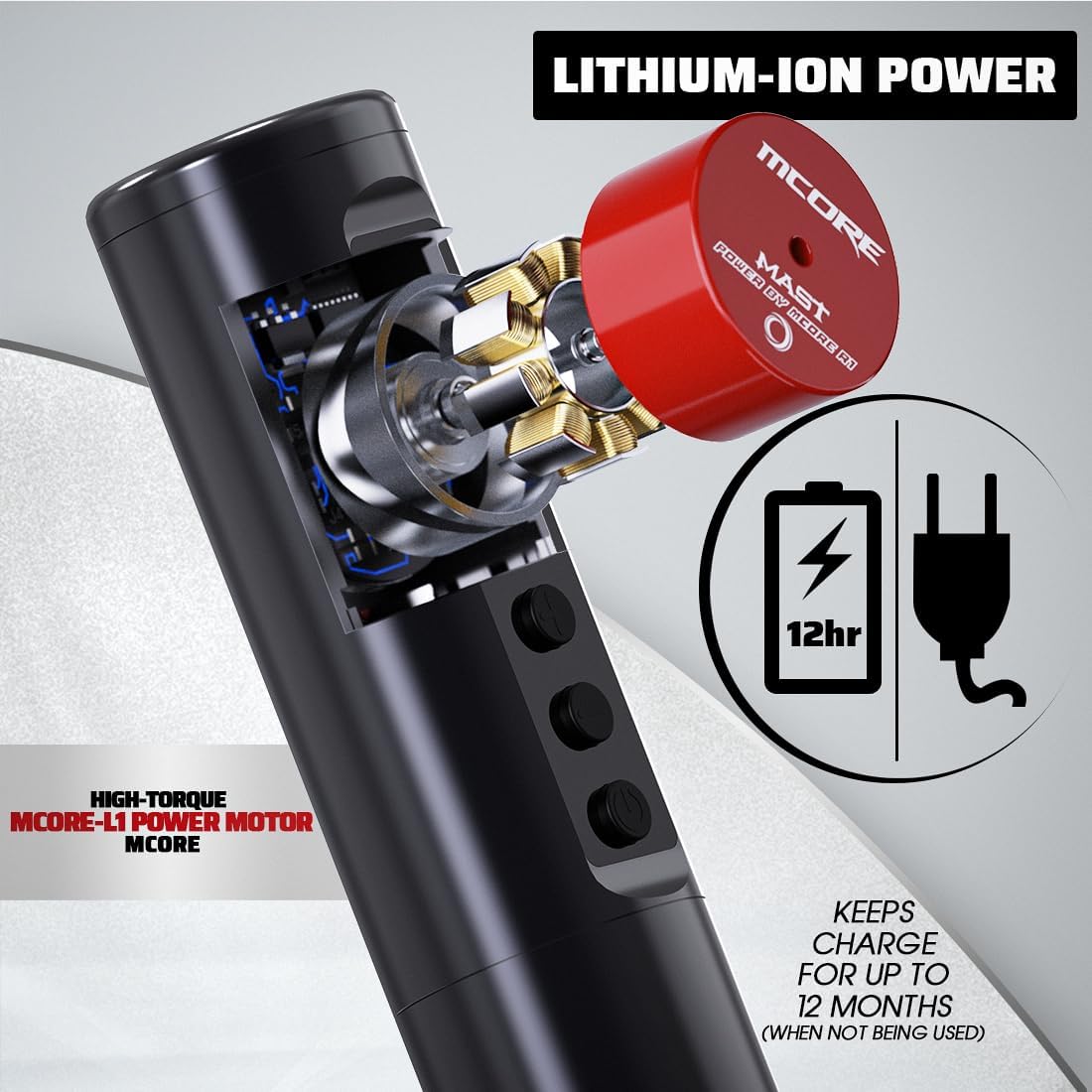 Dragonhawk X9 Wireless Tattoo Kit