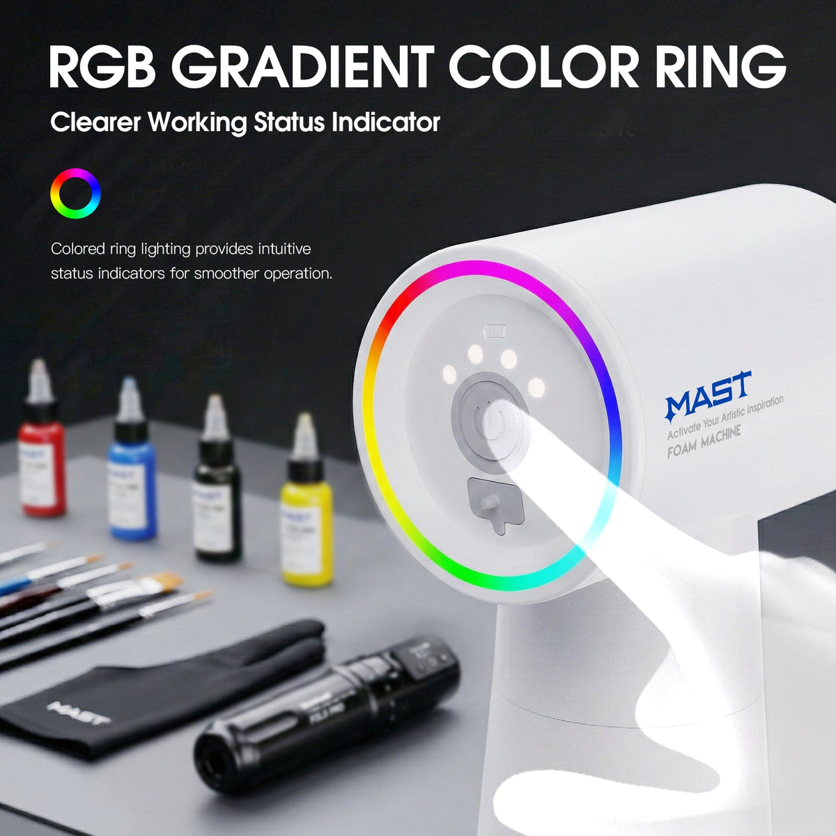 Mast Foam Machine Professional Cleaning & Sanitary Workflow Tool