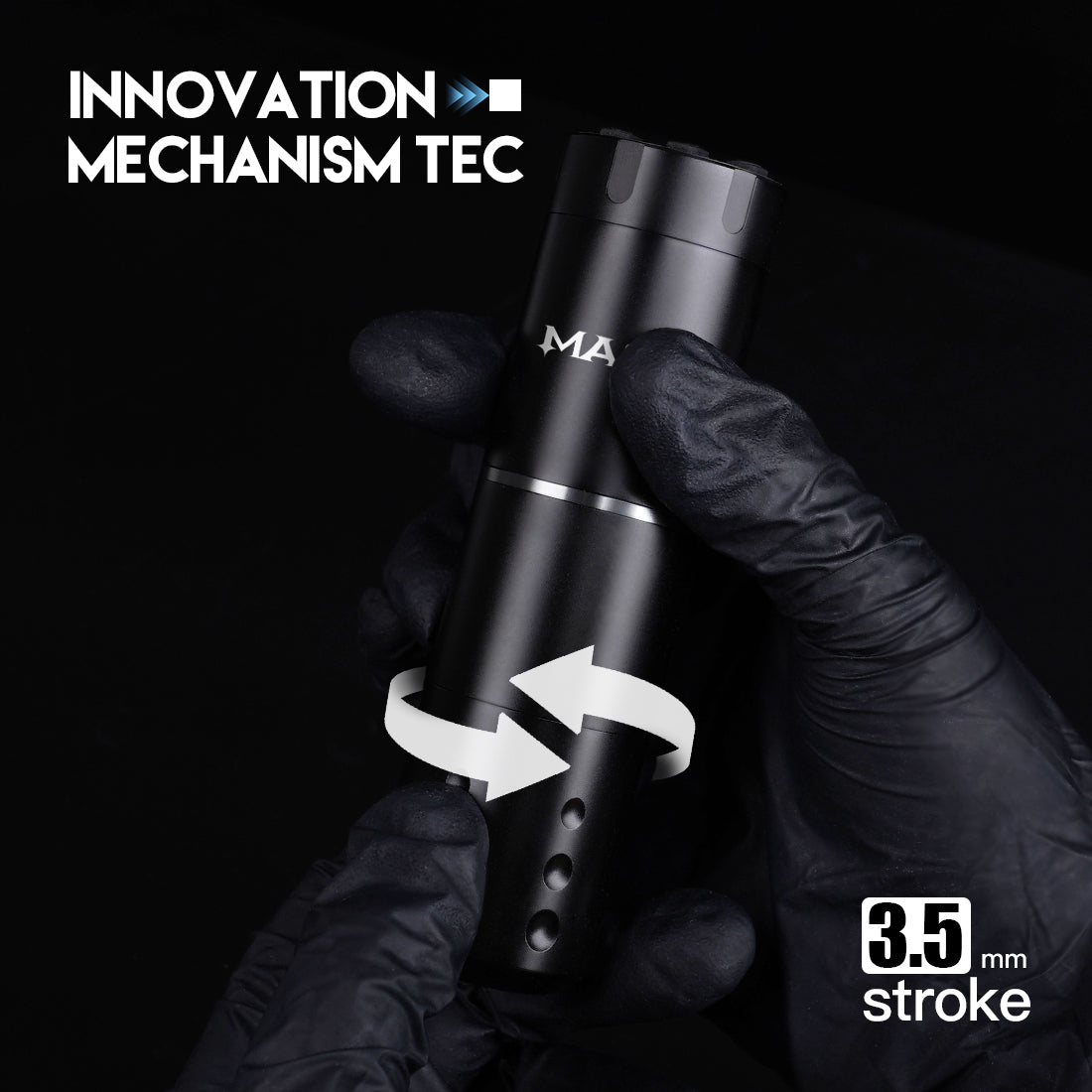 Mast A1  Pro New Generation Wireless Tattoo Pen Machine with 3.5MM Stroke