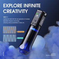 Mast Hertz Adjustable Frequency Wireless Tattoo Pen Machine