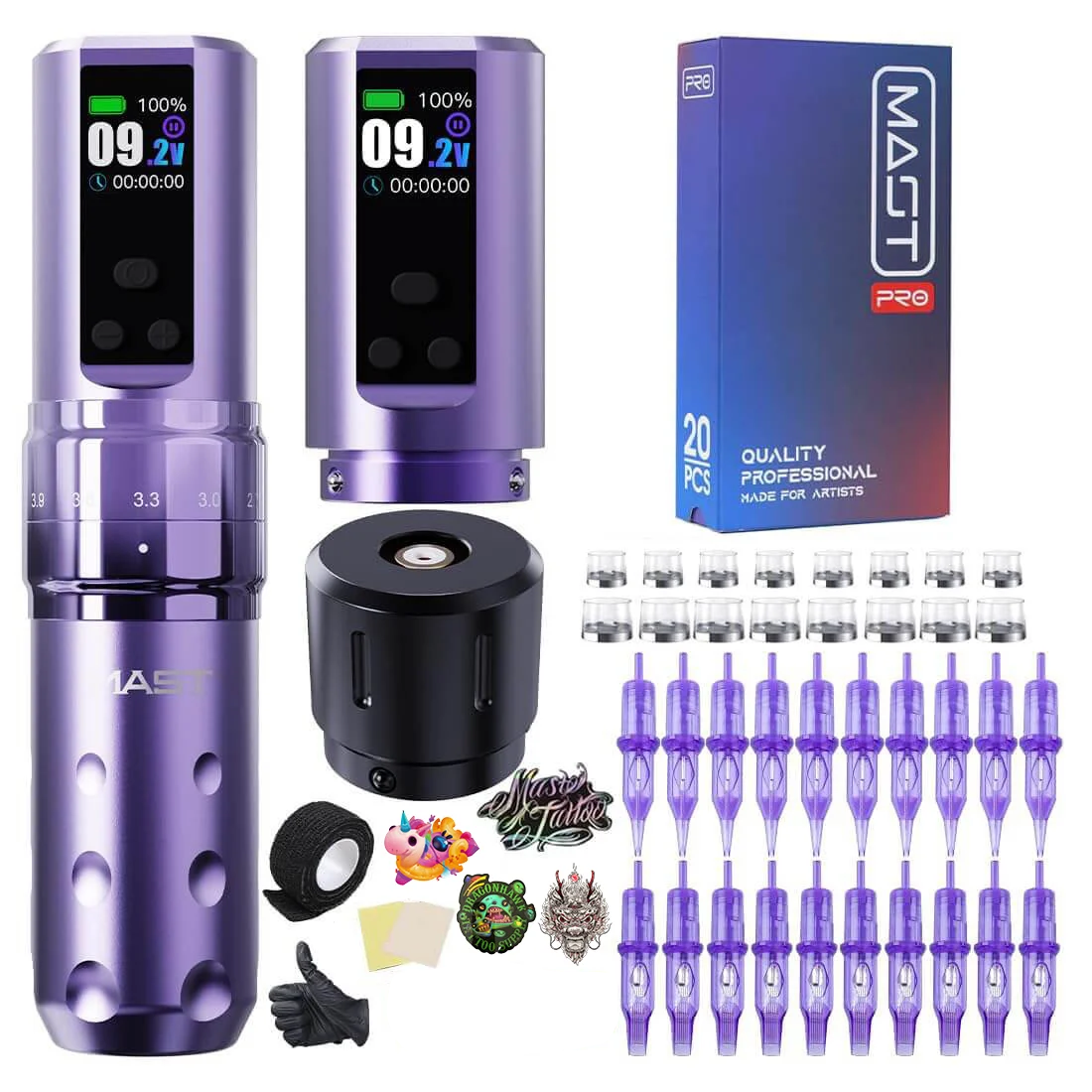 Dragonhawk Mast Fold2 Pro Machine Pen Wireless Professional Bundle (2 Batteries ver)