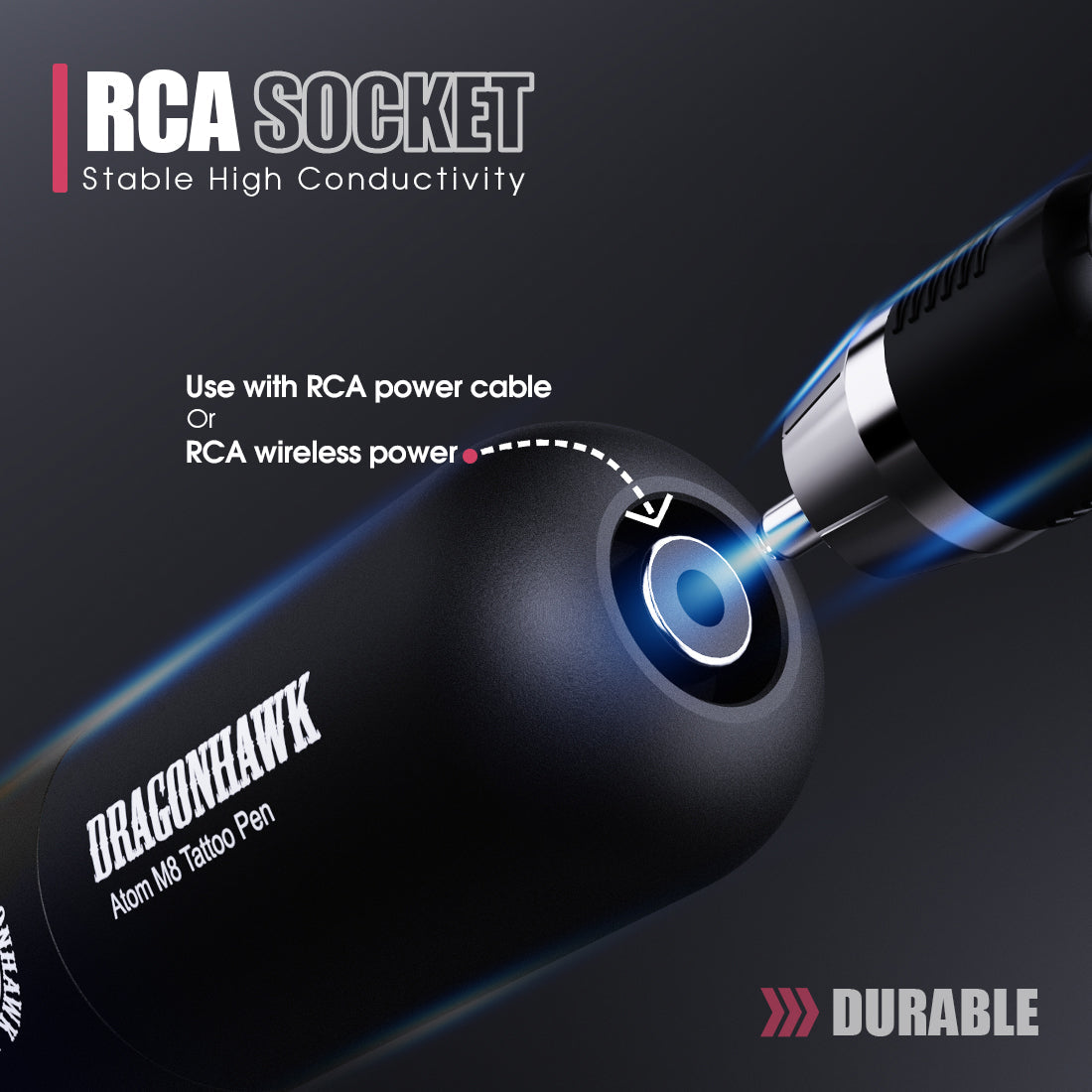 Dragonahwk Tattoo Rotary Pen Machine Stroke Length 3.5MM