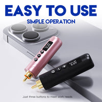 Battery Replacement for Lightweight Wireless Tattoo Machine
