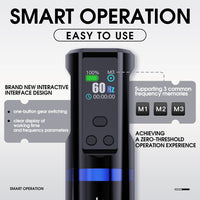 Mast Hertz Adjustable Frequency Wireless Tattoo Pen Machine