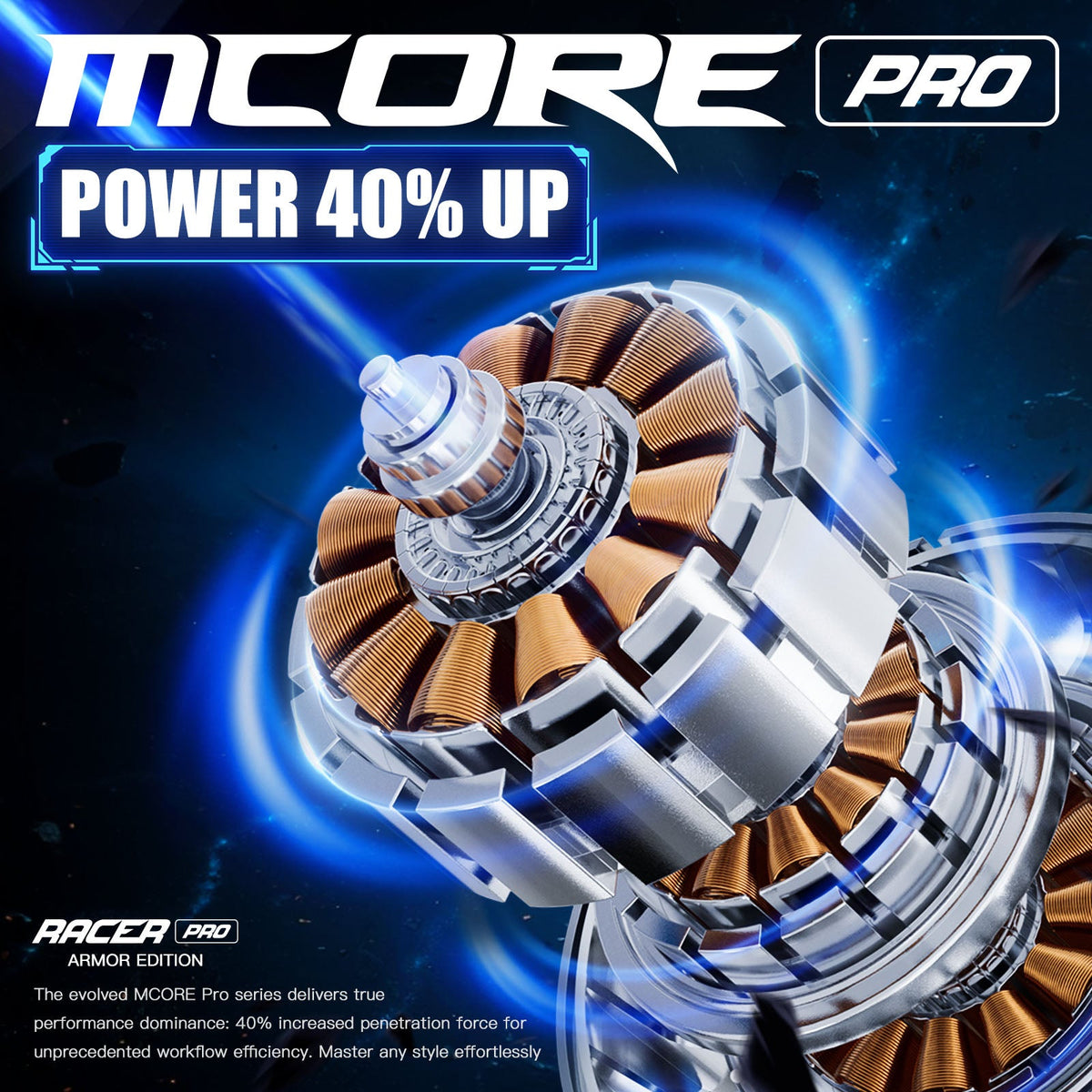 Mast Racer Pro Armor Edition Wireless Tattoo Machine 4.2mm Stroke Mcore-pro Motor (2 Batteries ver)