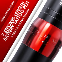 Arenahawk Amor Adjustable 7 Strokes Length 2.4-4.2mm Tattoo Battery Pen