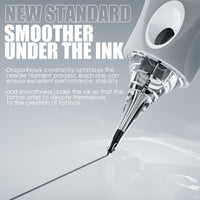 Dragonhawk Glide Extra Smooth Tattoo Cartridges 0.35MM Round Magnum 3.5MM Taper- Box of 20