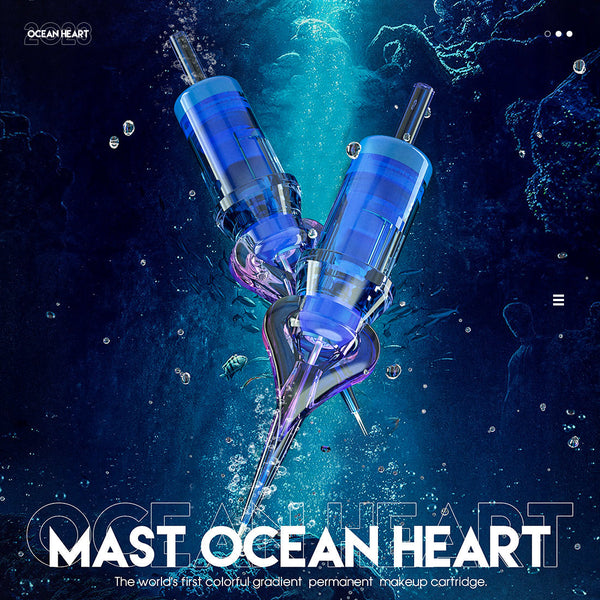 Mast Ocean Heart Cartridges Mixed Size Box of 20Pcs