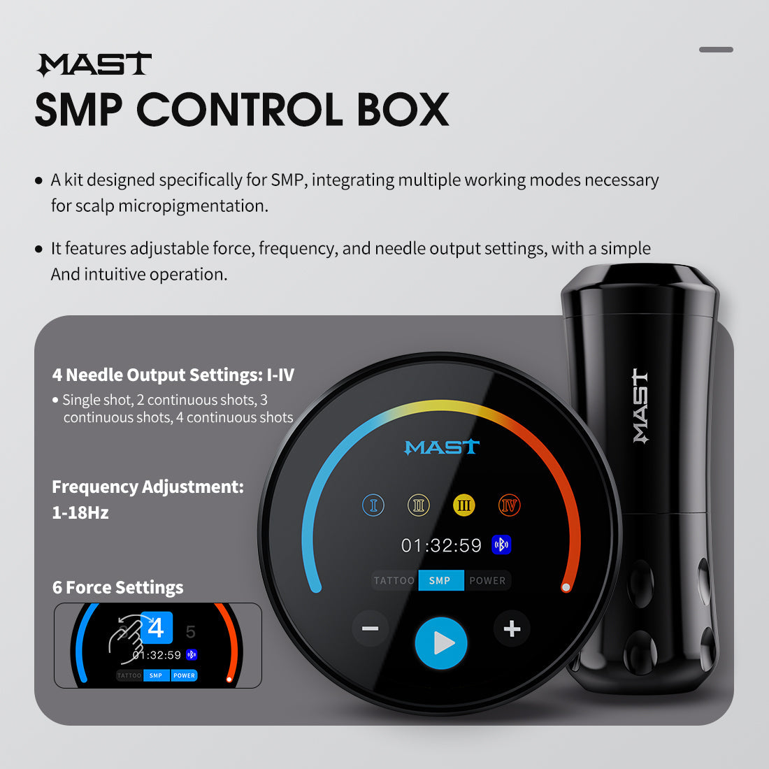 Mast Digital Scalp Micropigmentation Device SMP Kit