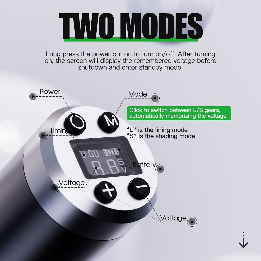 Dragonhawk Wireless Tattoo Pen Machine Kit