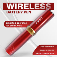 Mast P10 Pro Tattoo Pen Wireless Battery Kit With 3.0mm Stroke Length