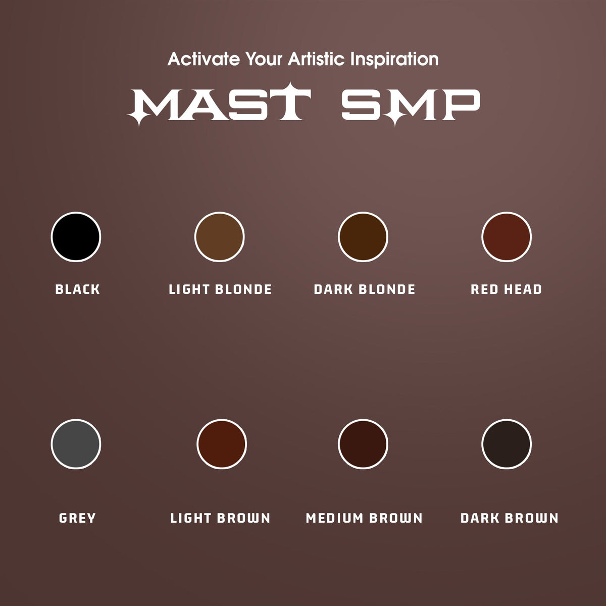Mast SMP ink Scalp Micropigmentation ink Permanent Makeup Pigment