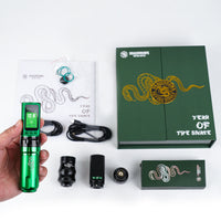 Dragonhawk Fold Pro Year of Snake Edition Wireless Tattoo Machine Pen 3000mAh Battery