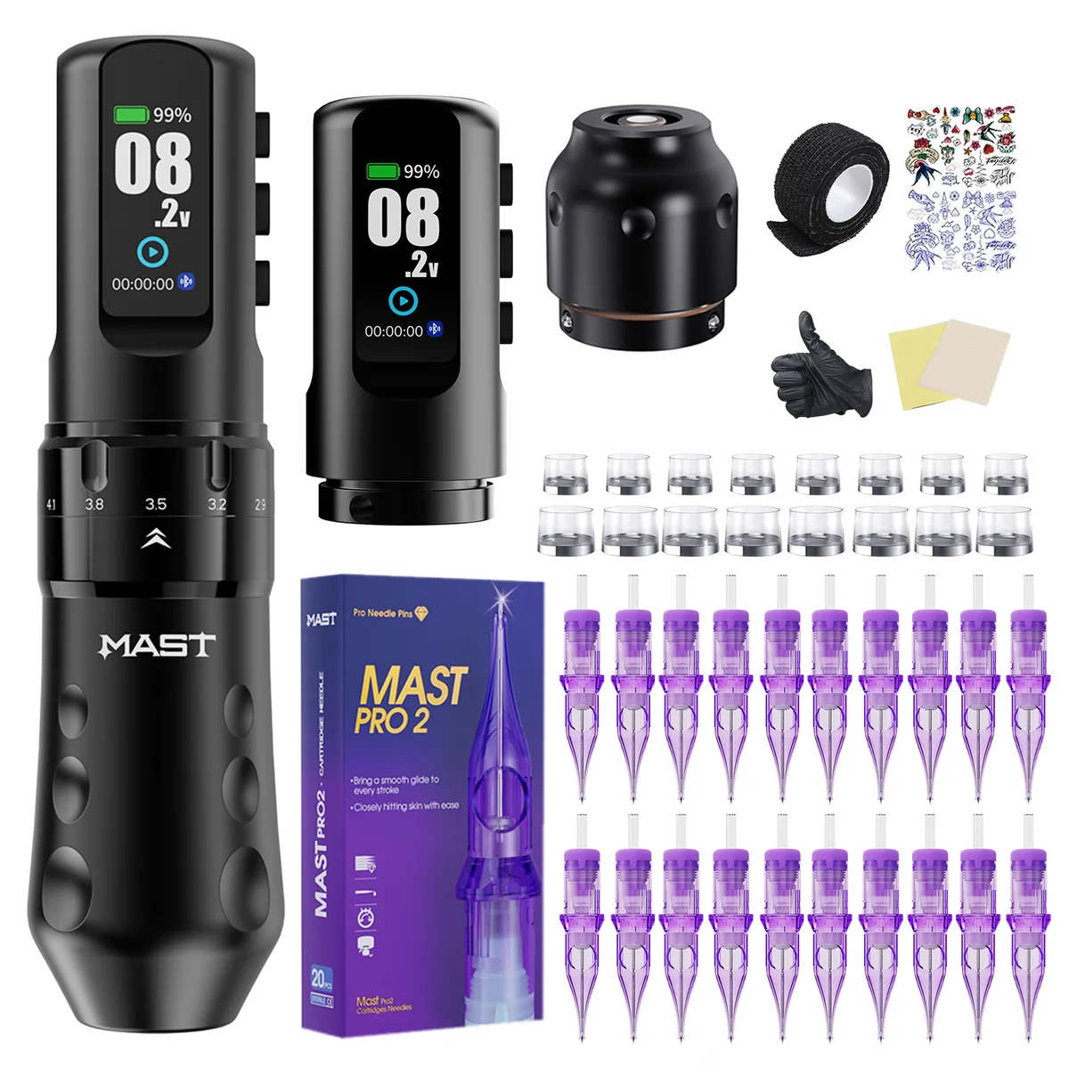 <tc>Mast</tc> Paquete profesional inalámbrico Flip4 Pro Machine Pen