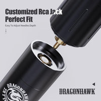 Dragonhawk Beginner Wireless Complete Tattoo Kit 2 Batteries