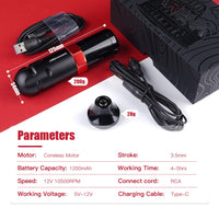 Arenahawk Ranger Wireless Tattoo Pen Machine Starter Bundle