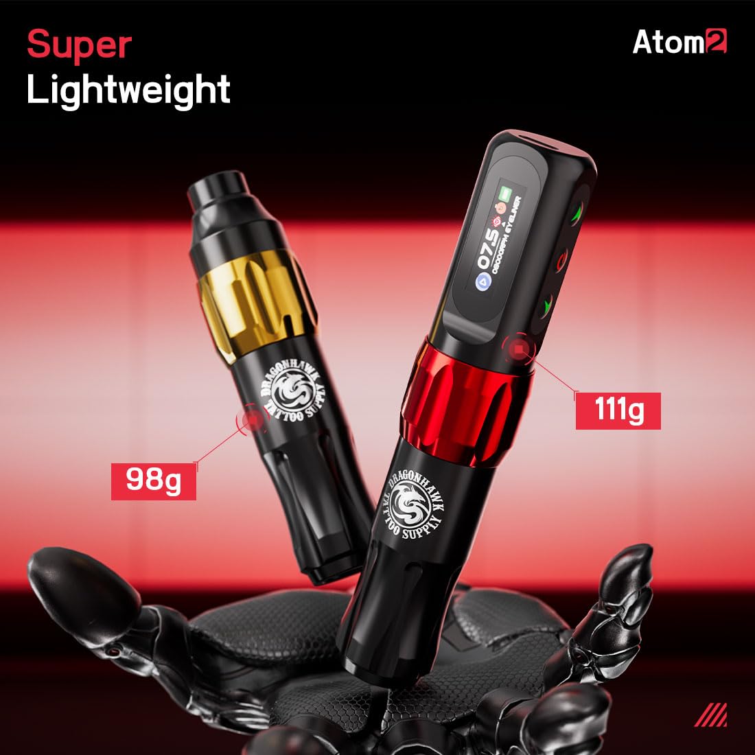 Dragonhawk Atom2 Permanent Makeup Tattoo Machine Kit