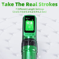 Dragonhawk Fold Pro Year of Snake Edition Wireless Tattoo Machine Pen 3000mAh Battery