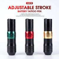 Arenahawk Amor Adjustable 7 Strokes Length 2.4-4.2mm Tattoo Battery Pen