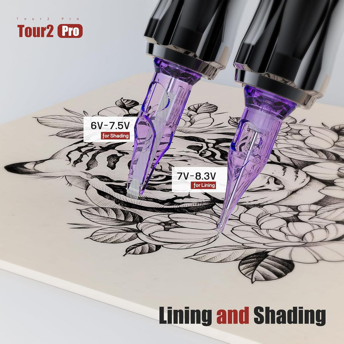 Mast Tattoo Tour2 Pro Wireless Tattoo Machine Pen 3.5mm Stroke