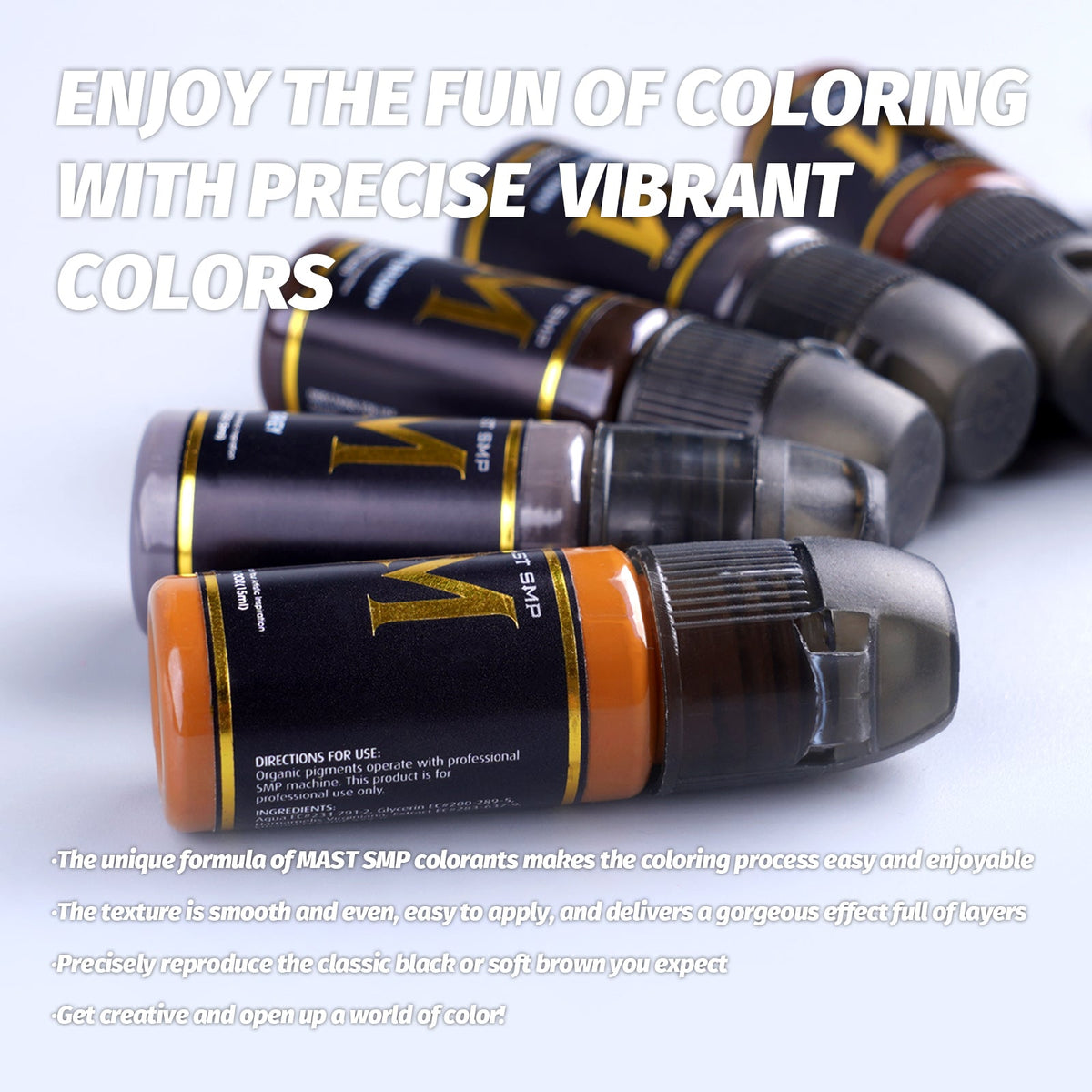 Mast SMP ink Scalp Micropigmentation ink Permanent Makeup Pigment